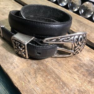 BRIGHTON Vintage 1995 Leather Belt